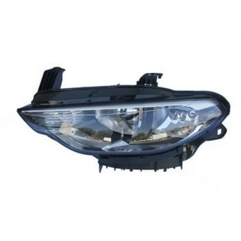 2015-2019 Fiat Egea Sdhb Far Lambası Sağ Elektrikli-Motorlu (Siyah-Nikelajlı) (H7-H15) (Ayfar) (Adet) (Oem No:51984489)