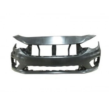 2015-2019 Fiat Egea Sdhb Ön Tampon Siyah Takviyesiz (Sis-Panjur Delikli-Çeki Demiri Kapaklı) (Tyg) (Adet) (Oem No:735646017)