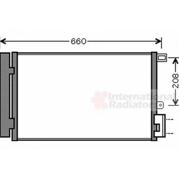Linea 2007  Klima Radyatörü Kondanser   604X352X12 (Oem No:51785214)
