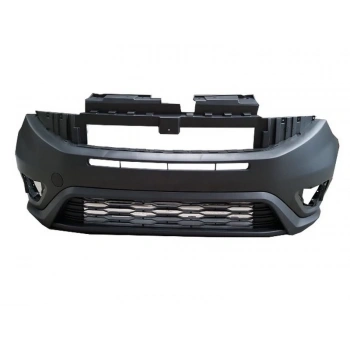 Fıat Pratıco- 2015-2020 Ön Tampon Alt-Üst Komple-Tampon Panjurlu Çeki Demir Kapaklı Sis Delikli  Oem No: 735615285