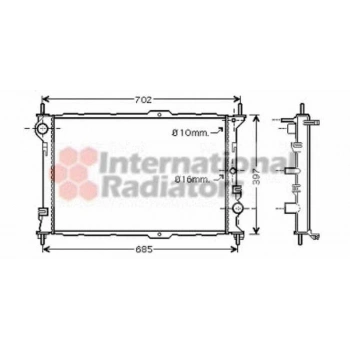 Connect 2002 2005 Su Radyatörü Klımasız Brazıng (Oem No:2T148005Ad)
