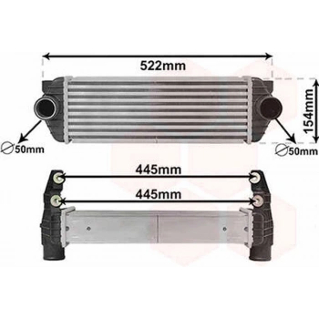 Connect 2006 2013 Turbo Radyatörü  (Oem No:7T169L440Ae)