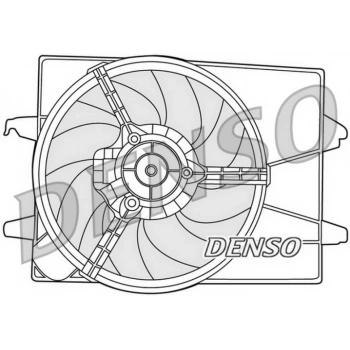 Fiesta 2002  Fan Motoru  (Oem No:2S6H8C607Ef)