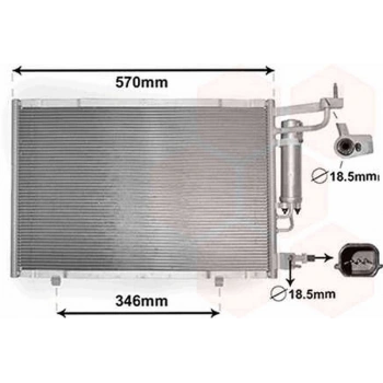 Fiesta B Max 2013  Klima Radyatörü Av11 19710 Da (Oem No:Av1119710Fa)