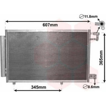 Fiesta 2008  Klima Radyatörü  (Oem No:8V5119710Bd)