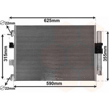 Focus C Max Kuga Connect 2014  Klima Radyatörü Dv61 19710 Ac  A M (Oem No:Dv6119710Ad)