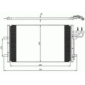 Focus C Max 2003 2011 Klima Radyatörü  (Oem No:3M5H19710Cc)