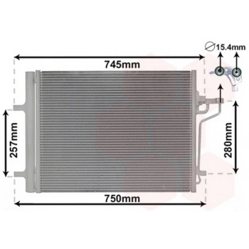 Focus C Max 2011 2015. Klima Radyatörü (Ecoboost 150 160 182 Ps) (Oem No:8V6119710Fb)