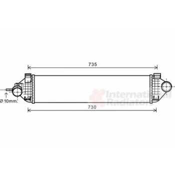 Focus C Max Mondeo Kuga 2011  Turbo Radyatörü 150 160 182 Ps Ecoboost (Oem No:Bv619L440Af)