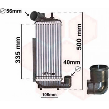 Focus 2011  Turbo Radyatörü  (Oem No:Bv619L440Cj)