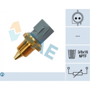 Escort Mondeo 91  Motor Sıcaklık Sensörü  (Oem No:F2Af 12A648 Aa)