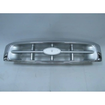 1998-2002 Ford Ranger Pıck Up- Ön Panjur Nikelaj Çerçeveli-İç Petekleri Gümüş Gri (Fpı) (Adet) (Oem No:Uh7850710)