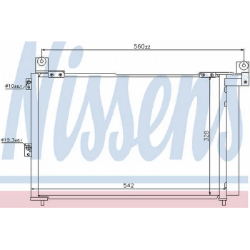 Ranger 12V 16V 2003 2012 Klima Radyatörü  (Oem No:3M3519710Cb)