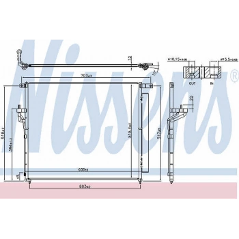 Ranger 2012  Klima Radyatörü  (Oem No:Ab3919710Ab)