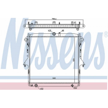 Ranger 2012  Su Radyatörü Brazıng (Oem No:Ab398005Dd)