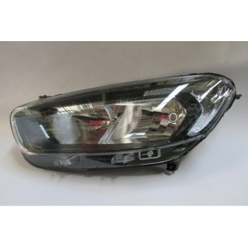 2018-2021 Ford Tourneo Courier Far Lambası Sol Elektrikli/Motorlu Siyah 9 Fişli (H7/H15)(Ayfar) (Oem No:Et7613W030Cj)