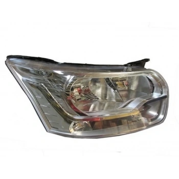2014-2018 Ford Transit V363 Far Lambası Sağ Elektrikli-Motorlu-Nikelajlı 9Fişli (H7-H15)(Ayfar) (Adet) (Oem No:Bk3113W029Bf)