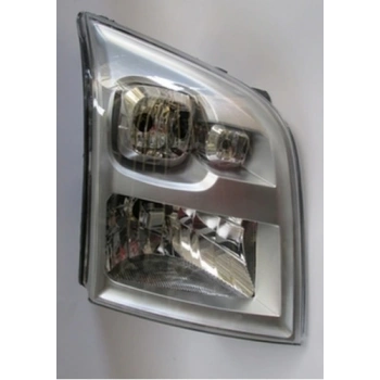 2007-2013 Ford Transit V347 Far Lambası Sağ Elektrikli-Manuel Gri 7 Fişli (H4)(Ayfar) (Adet) (Oem No:1452500)