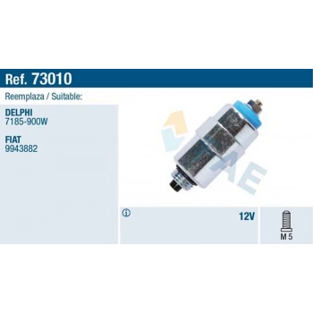 Transit M12 15 93 00 Stop Müşürü (Selonoıd) Lucas (Oem No:844F9D278Aa)