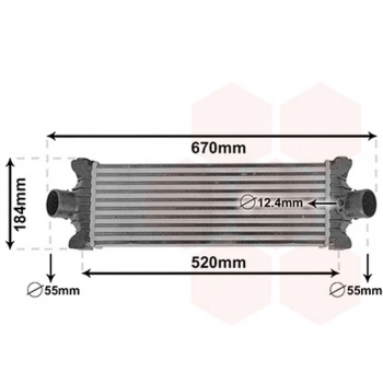 Transit V347 V362 V363 2011  Turbo Radyatörü Arka Çeker Önden Çeker (Oem No:Cc119L440Bf)