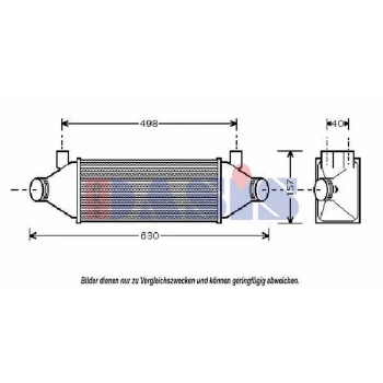 Transit V 184 2001 2007 Turbo Radyatörü  (Oem No:Yc159L440Ca)