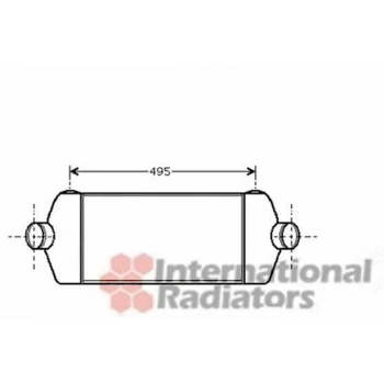 Transit V347 2006  Turbo Radyatörü  (Oem No:6C119L440Ac)
