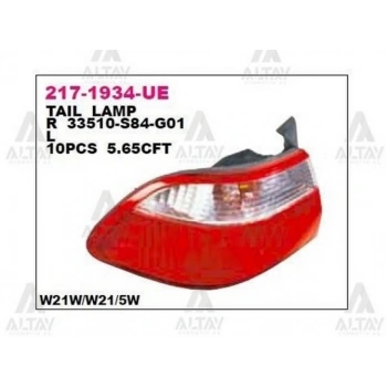 Stop Lambası Accord  1998-2002 Dış Sol (1 Adet) (Oem No: 34155-Sn7-G01)