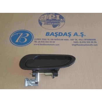 Kapı Açma Kolu Accord 1998-2001 Arka Siyah Sol  Oem No: Hu-Hd3237S-Rl