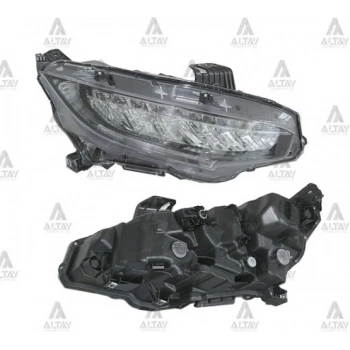 Far Civic 2016 Sonrası  Sedan Executıve Motoru Üzerinde Ledli Sağ (Oem No:117-1136Rmldem2) (Adet)