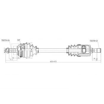 Aks Mili Civic-Hb Delsol 9298 Sol