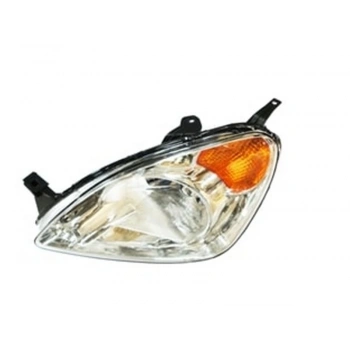 2002-2004 Honda Crv Far Lambası Sol Manuel Sarı Reflektörlü (H4) (Famella) (Adet) (Oem No:33151Scag01)