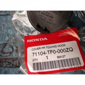 2009-2011 Honda Jazz Ön Tampon Çeki Demiri Kapağı (Tw) (Oem No:71104Tf0000Zq)