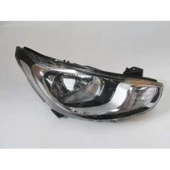 2011-2014 Hyundai Accent Blue Far Lambası Sağ Elektrikli-Motorlu-Beyaz Reflektörlü Ledsiz H4 (8Pin) (Adet) (Oem No:921021R040)