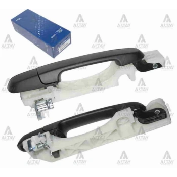 2006-2012 Hyundai Accent Era Arka Kapı Dış Açma Kolu Sol Siyah (İç Braketi İle Birlikte) (Bfn) (Adet) (Oem No:836501E000Ca)