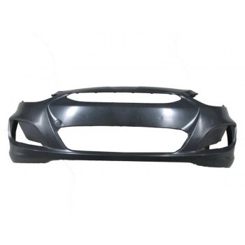 2011-2017 Hyundai Accent Blue Ön Tampon Siyah (Tampon Panjursuz)(Sis Delikli)(My) (Adet) (Oem No:865111R000)