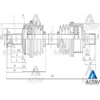 Aks Komple Ön Accent 2011 Sonrası  Blue Benzinli Sağ (Oem No:49501-1R000) (Adet)