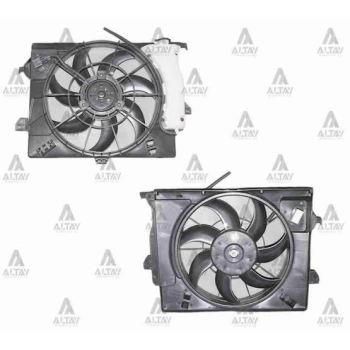 Fan Radyatör Accent 11= Blue Benzinli (Klimalı) (1 Adet) (Oem No: 25380-1R050)