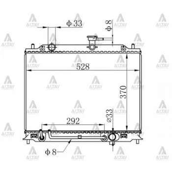 Su Radyatörü Accent 2006-2011 Era Dizel (At) (Oem No:25310-1E350) (Adet)