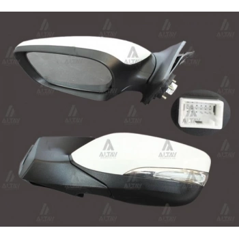 Ayna Dış Dikiz Elantra 2011-2016 Elektrikli Sinyalli Sol (1 Adet) (Oem No: 87610-3X170)