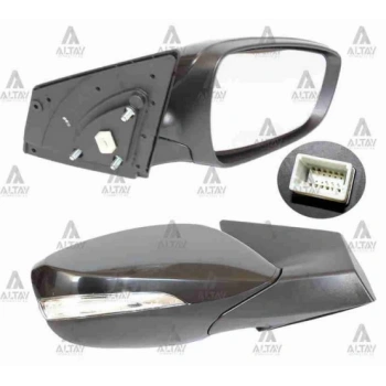 Dış Dikiz Aynası Elantra 2011-2016 Elektrikli Sinyalli Isıtmalı Sağ (Oem No:87620-3X160) (Adet)