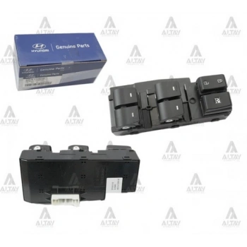 Düğme Cam Açma Elantra Ön 2016-2018 Sol (1 Adet) (Oem No: 93570-F22004X)