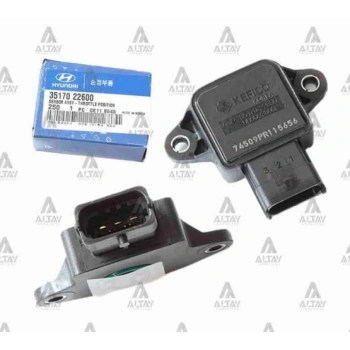 Sensör Gaz Kelebek Accent 2000-2006 Getz Elantra 2001 Sonrası  (Oem No:35170-22600) (Adet)