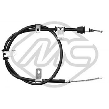 El Fren Teli Getz 2002-2008 Arka Benzinli Sol  Oem No: 59760-1C000