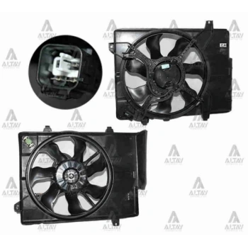 Fan Radyatör Getz 06= Dizel Klimalı (Hcc) (1 Adet) (Oem No: 25380-1C760)