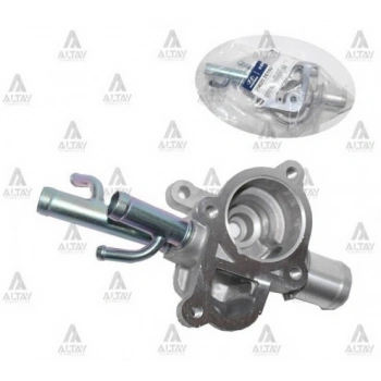 Termostat Kapak Alt Yuva Accent 06= Era  Getz  Matrix Benzinli (1 Adet) (Oem No: 25620-26160)