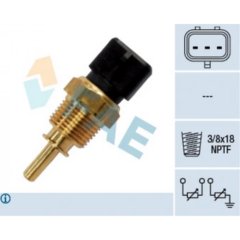 Accent Era Accent Blue İ10 İ20 Ix25 İ30 İx35 İ40 Santafe H 1 Ceed Rio Bongo 2006  Hararet Müşürü Su Sıcaklık Müsürü (Oem No:3922038020)