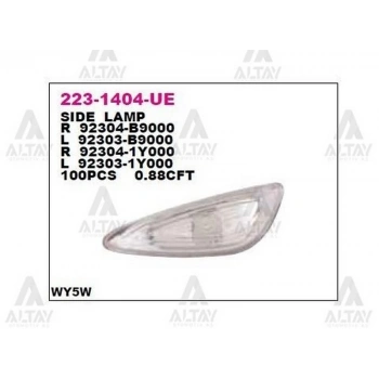 Sinyal Lambası Çamurluk I-2010 2013-2018 Picanto 2013-2017 Sol (1 Adet) (Oem No: 223-1404L-Ue)