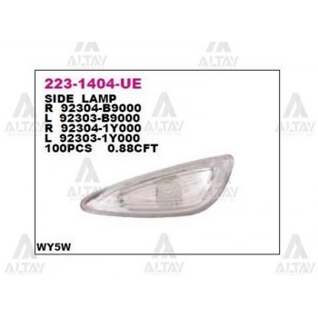 Sinyal Lambası Çamurluk I-2010 2013-2018 Picanto 2013-2017 Sağ (1 Adet) (Oem No: 223-1404R-Ue)