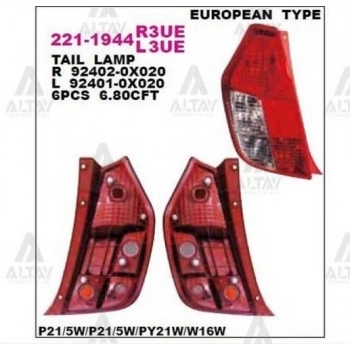 Stop Lambası İ10 2008-2010 Sağ (1 Adet) (Oem No: 92402-0X020)