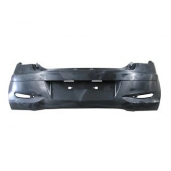 2011-2012 Hyundai I10 Arka Tampon Siyah (Reflektör Delikli) (Adet) (Oem No:866110X220)